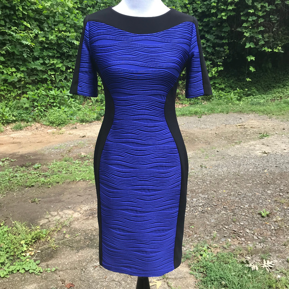 Joseph Ribkoff Dresses & Skirts - P Sheath Dress Career Short Sleeve Stretch Sz 8